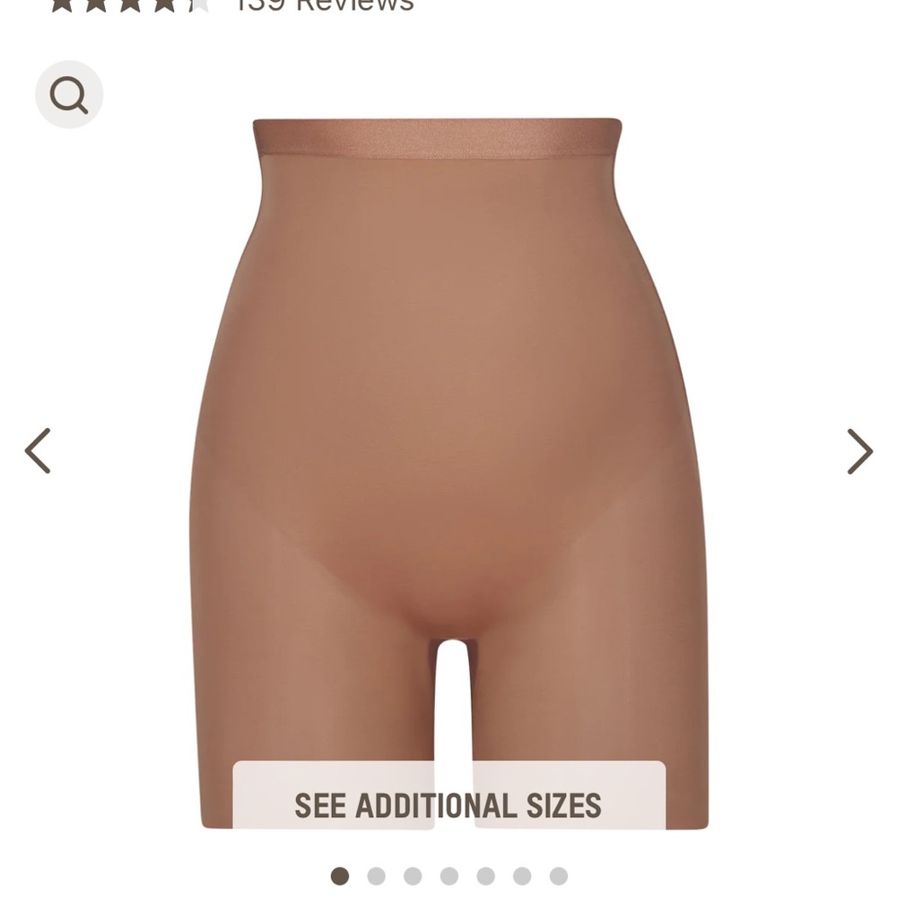 SKIMS BARELY THERE LOW BACK SHORT